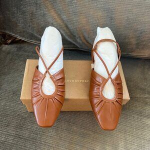 Anthropologie Maeve Strappy Flats